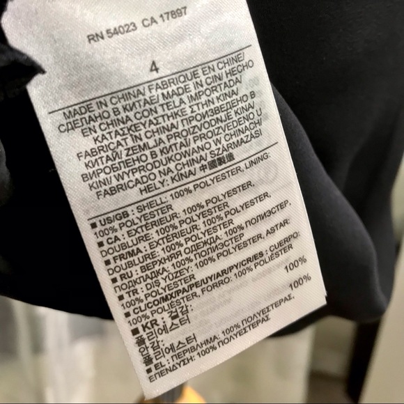 BANANA REPUBLIC dress, black, size 4 - Picture 6 of 7